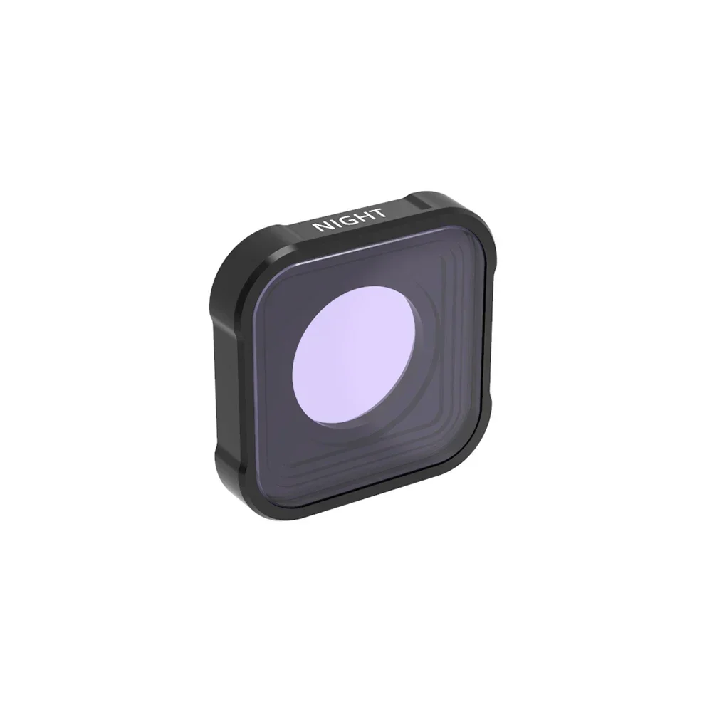 UV CPL ND4 ND8 ND16 ND32 ND64 noche rojo rosa Magenta estrella para Gopro Hero 9 10 11 12 13 filtros de lente accesorios de Cámara de Acción: Color rosa
