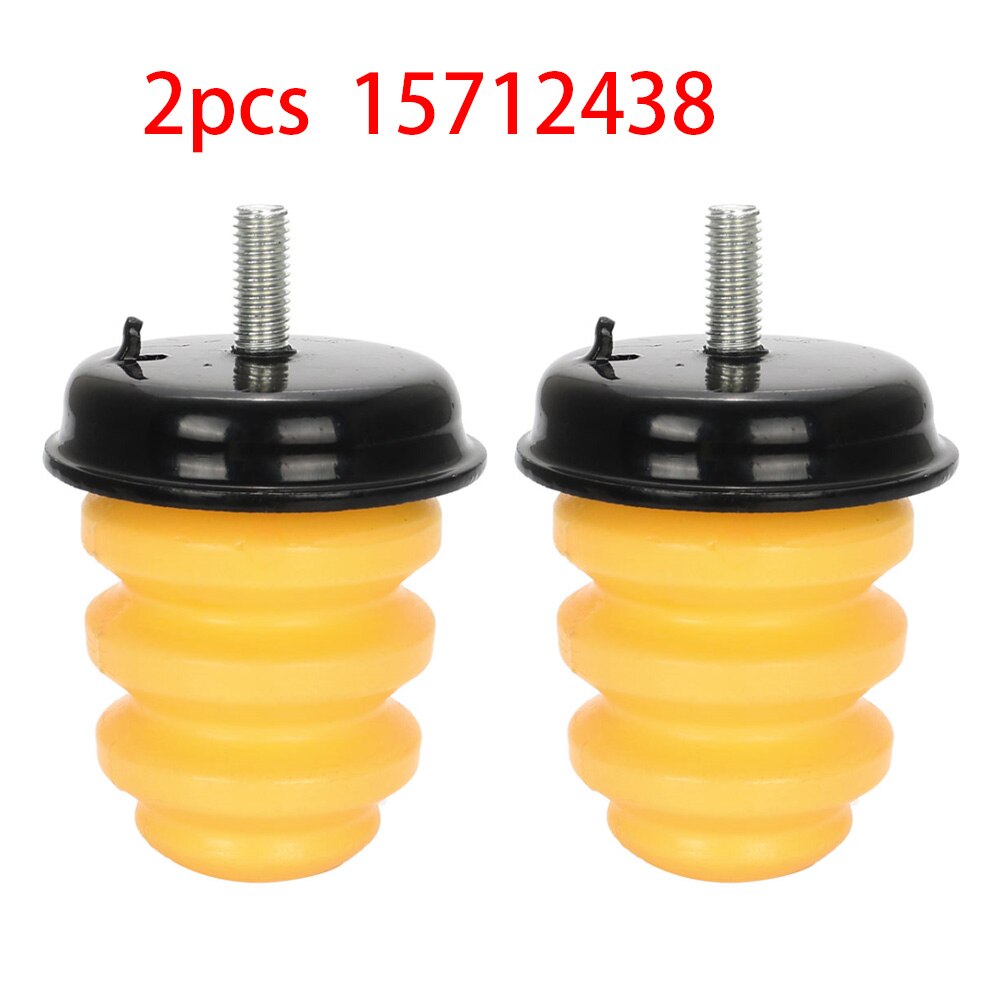 2pcs Rear Axle Rubber Bump Stop for Chevrolet Chevy Silverado For GMC Sierra 1500 15712438 523-049