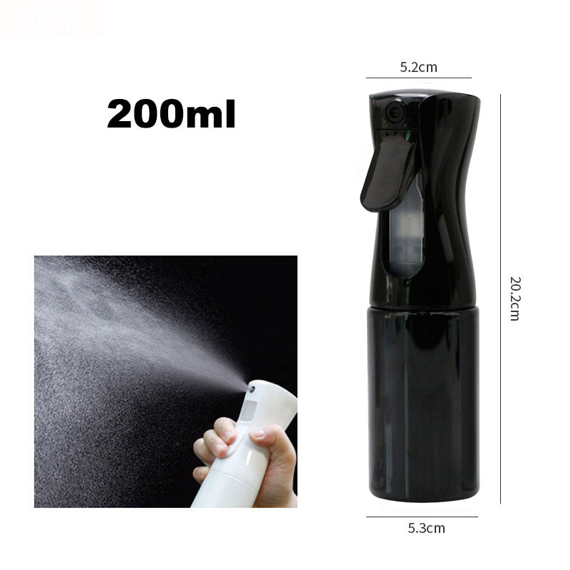 200ml/300ml/500ml højtryks kontinuerlig sprayflaske hårpleje makeup vandpåfyldningssprayflaske tryk tåge sprayflaske: Blomme