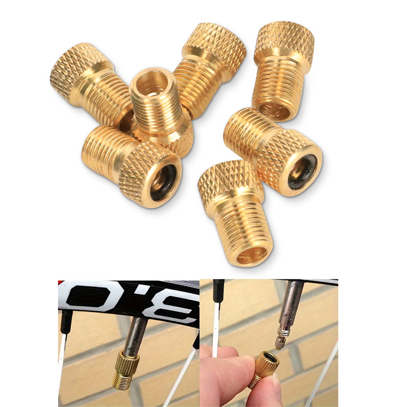 Fahrrad Ventil Adapter Kappe Presta Zu Schrader Adapter Fahrrad Reifen Ventil Adapter Französisch Konverter Zu Amerikanischen Ventil F/V zu A/V