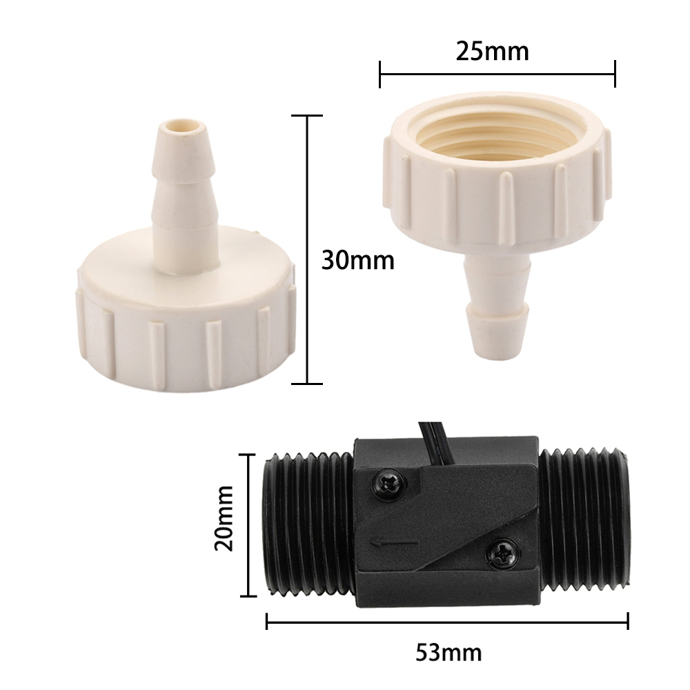 AC 220V Wasser durchfluss Sensor Schalter Druck messgerät Automatische Zirkulation Regler Kaliber 6/8/10MM Düse Schützen Für DIY Sensor: MULTI