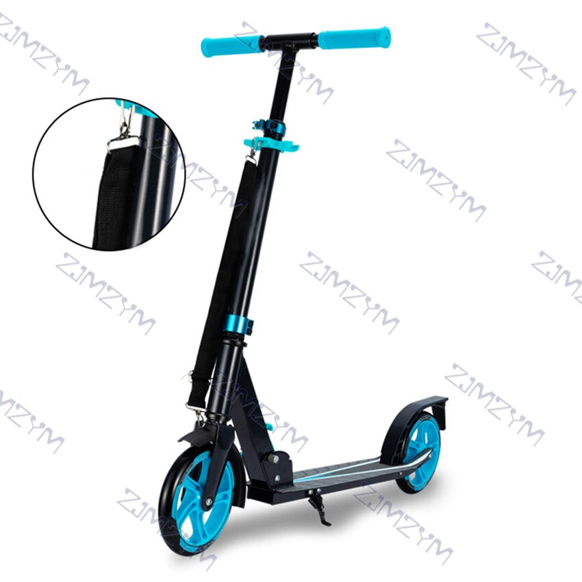 Opvouwbare Pu 2 Wielen Kick Scooter Aluminium Legering Kids Kinderen Voetpedaal Scooters Hoogte Verstelbare Oefening Speelgoed Skateboard
