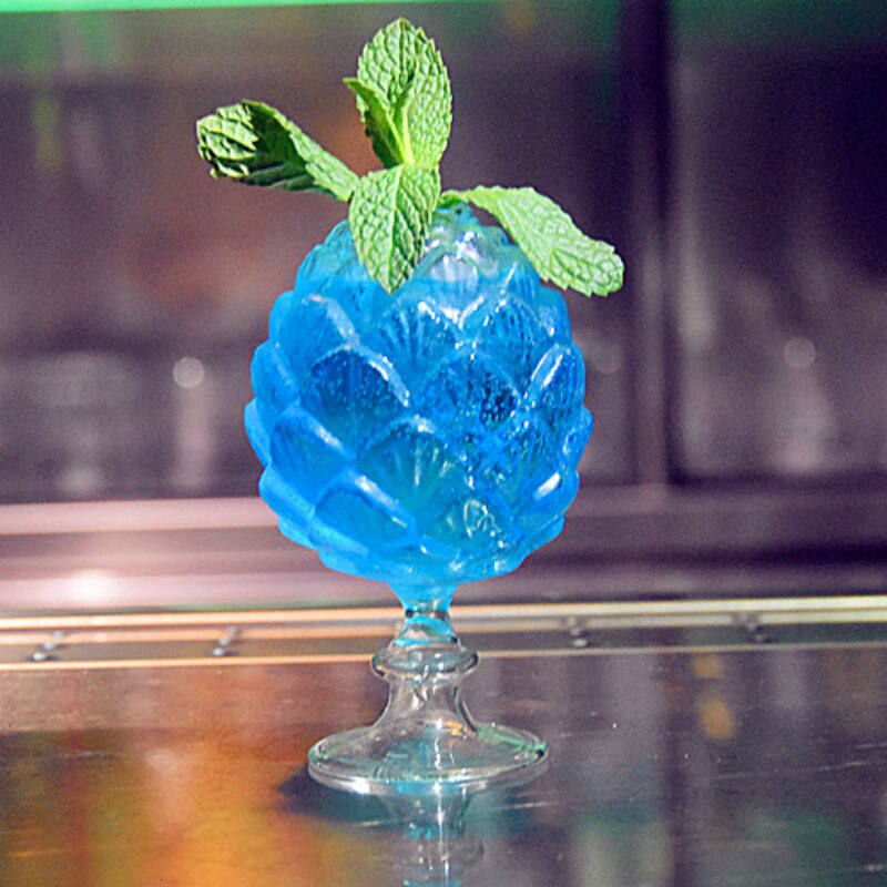 Dragon Egg Molecule Smoky Cocktail Glass Bar Pine Cone Sour Mix Wine Goblet Devil Fruit Juice Agave Glassware Special Drinks Cup