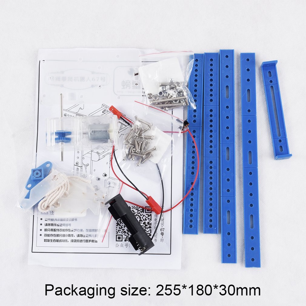 Technology Small Production Gizmo Diy Sling Climbing Robot No. 67 Handmade Material Package