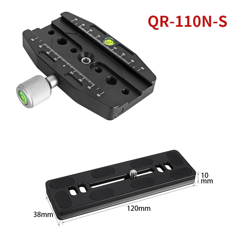 BEXIN camera clamp quick release clamp tripod mount adapter profession dslr stand portable clamp for arca swiss point camera: QR-110N-S