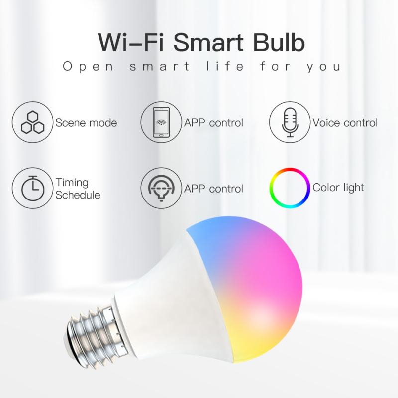 Cloud Intelligentie Smart Led Lamp Wifi Rgb Kleur Veranderende App Controle Alexa/Google Afstandsbediening Multicuntional !