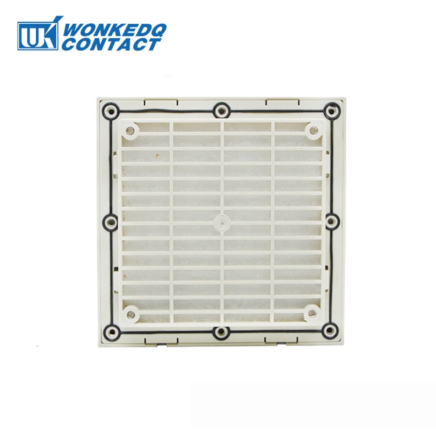 9803-300 kabinet ventilation filter sæt skodder dæksel vandtæt gitter lamel blæser udstødning køle ventilator panel uden ventilator