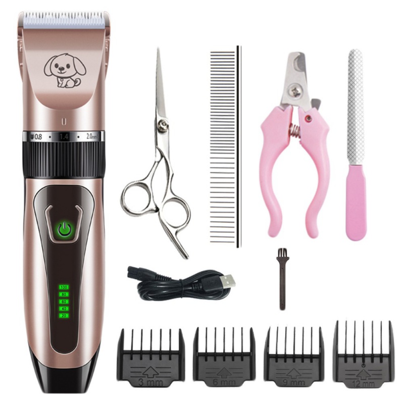 Hond Clipper Hond Tondeuse Grooming Pet Kat Hond Kapsel Trimmer Scheerapparaat Set Huisdieren Usb Oplaadbare Tondeuse Pet Supplies: b