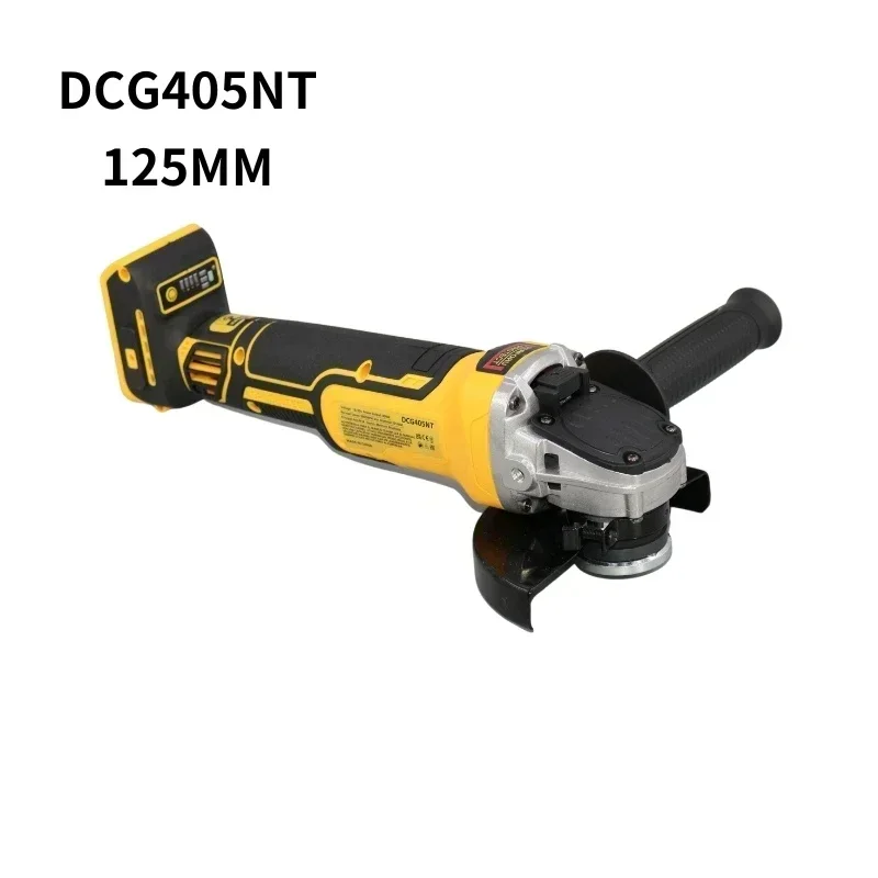 DEWALT DCG405 125mm flat head angle grinder bare machine tool cutting machine 18V lithium battery brushless tools: Default Title