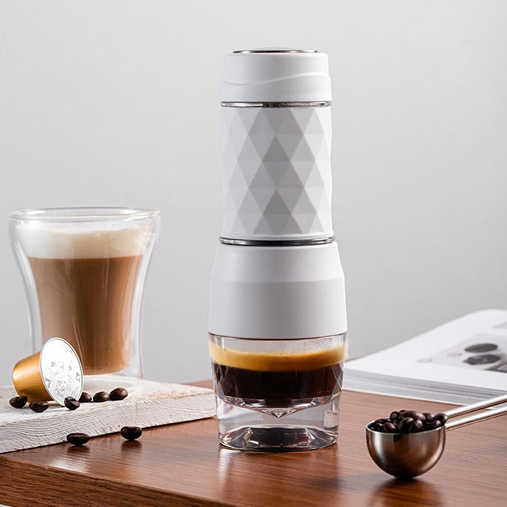 Portable Manual Coffee Machine Manual Pressure Capsule Nespresso Coffee Machine Outdoor Accompanying Mini Coffee Cup Pot