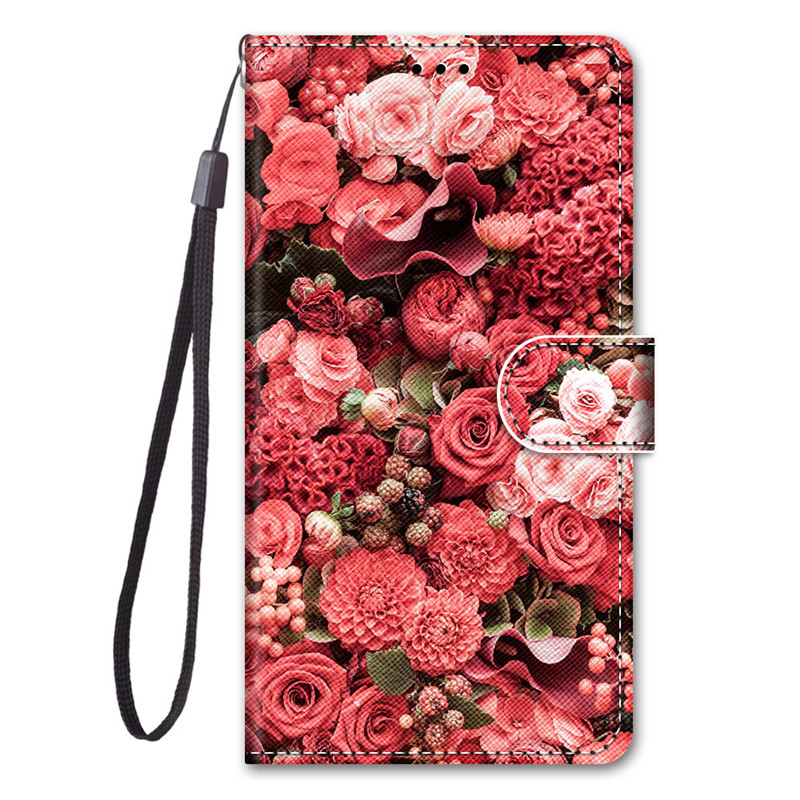 on For Samsung Galaxy A41 Case Fundas Leather Flip Case sFor Coque Samsung A41 A 41 A415F Cover Luxury Wallet Phone Cases Etui: A17