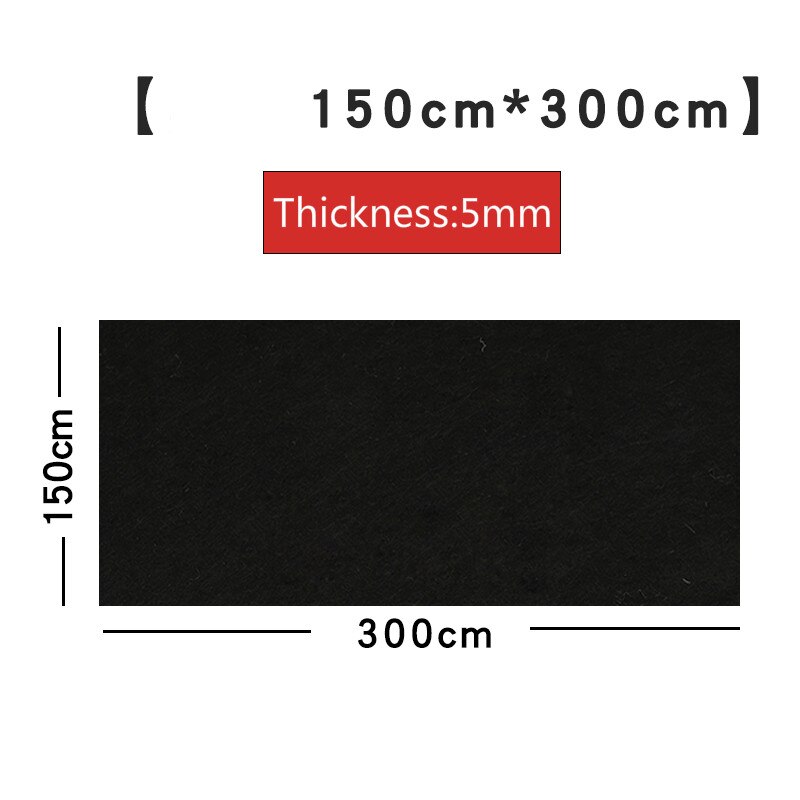 Verdikking Zachte Voelde Pad Peinture Feutre Zachte Chinese Kalligrafie Borstel Voelde Pad Inkt Schilderij Zachte Pad Tafel Mat Feutre Peinture