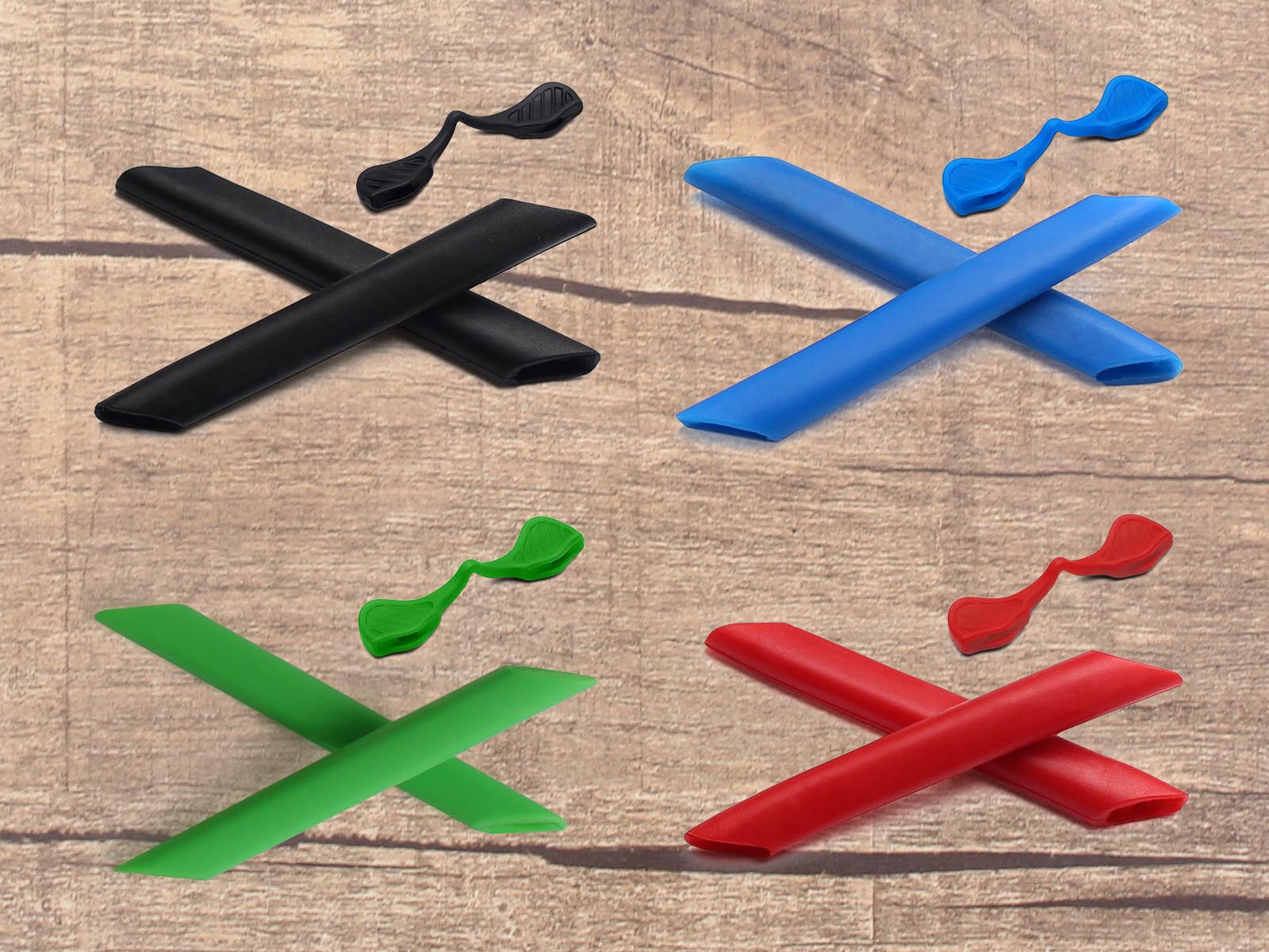 Vonxyz vervangende neuspads oorsokken voor Oakley RadarLock-serie framesoorten: WHITE