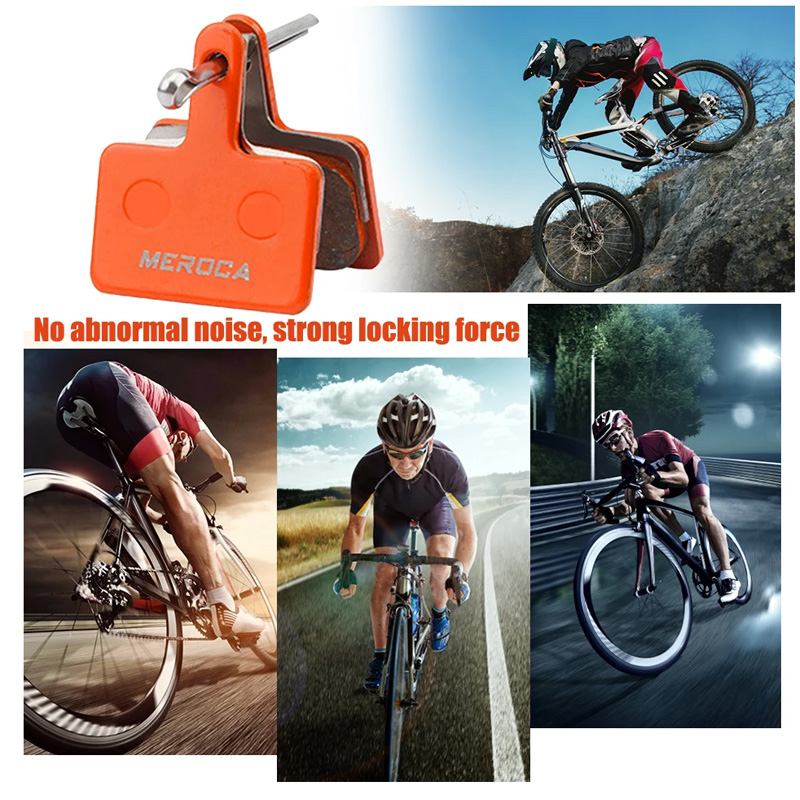 MEROCA Harz halbmetall fahrrad Bremsbeläge Für SHIMANO B01S 1/2/4/6/8/10Stck Hydraulische Scheibenbremsbeläge Tragen-beständig Bremsbeläge