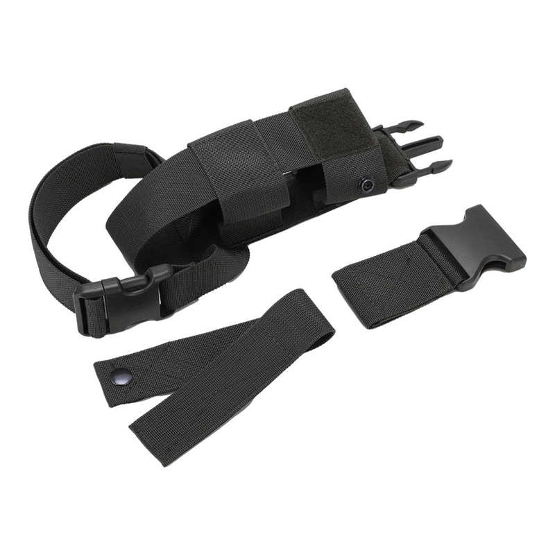 Leg Holster Been Holster 600D Nylon Waterdicht Winddicht Voor Wandelen: black
