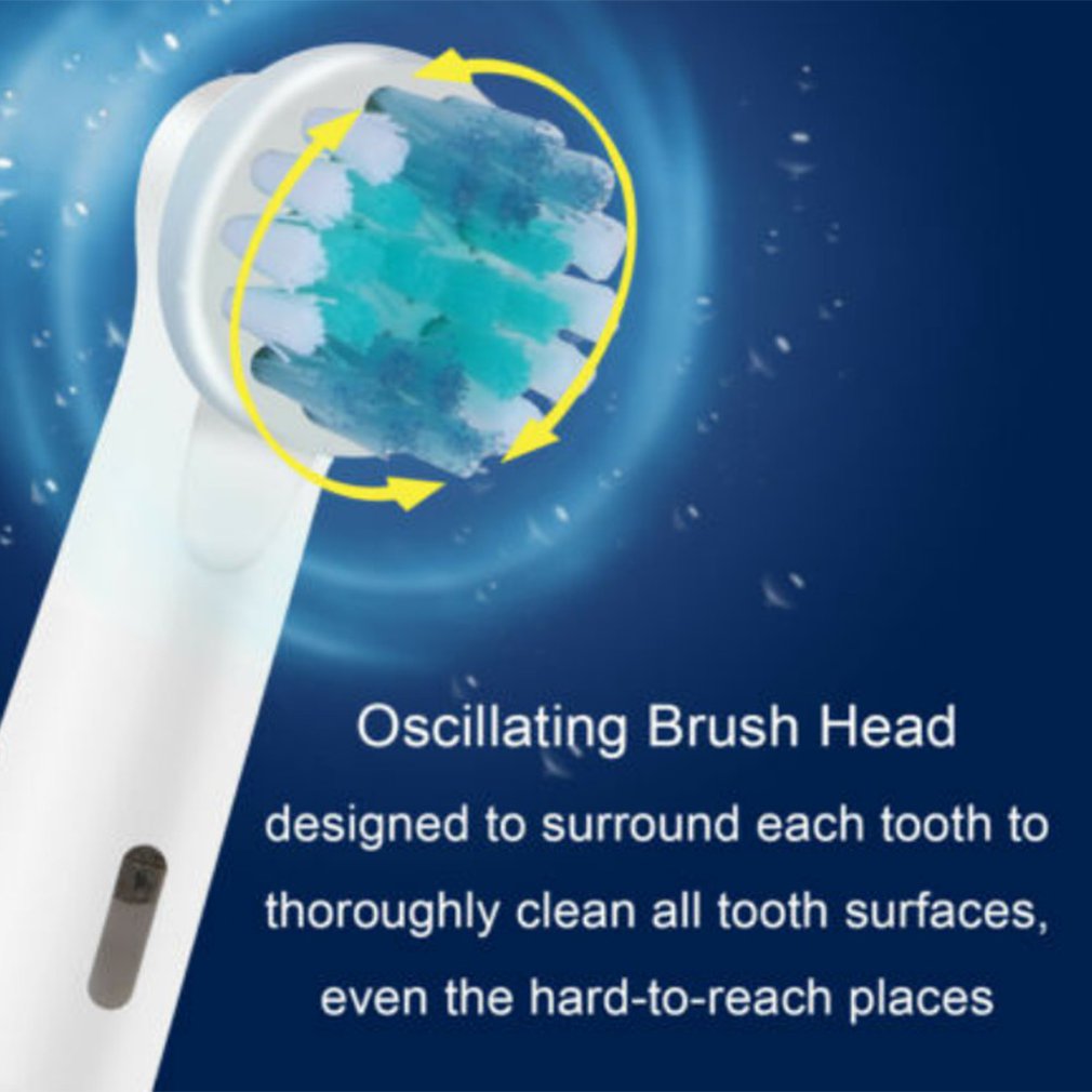 4Pcs Replacement Electric Toothbrush Head Replaces Electric Toothbrush Head Dupont Bristles For Braun For Oral