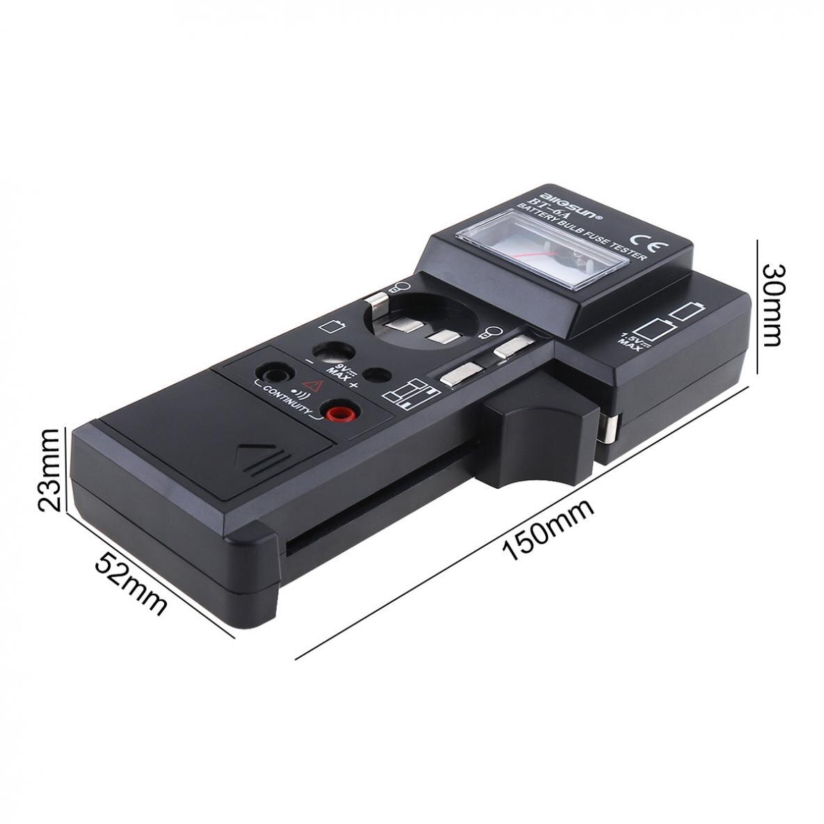 3 IN1 Portable Digital High Precision Multi-purpose Fuse Tester One Pair Test Pen