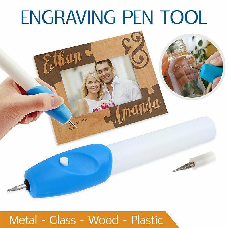 Draagbare Elektrische Graveren Pen Graveren Carve Tool Voor Steel Sieraden Metaal Glas Carving Graveren Pen Graveren Carve Tool