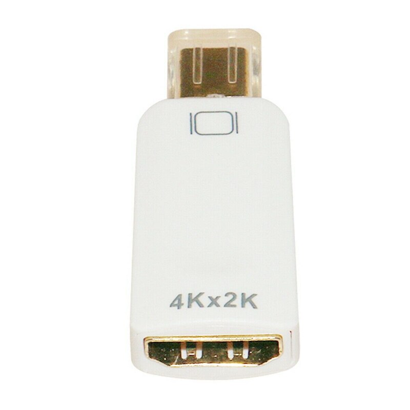 4Kx2K Mini DP to HDMI Adapter DisplayPort Male to Female HD 1080P HDMI Converter for Air Pro