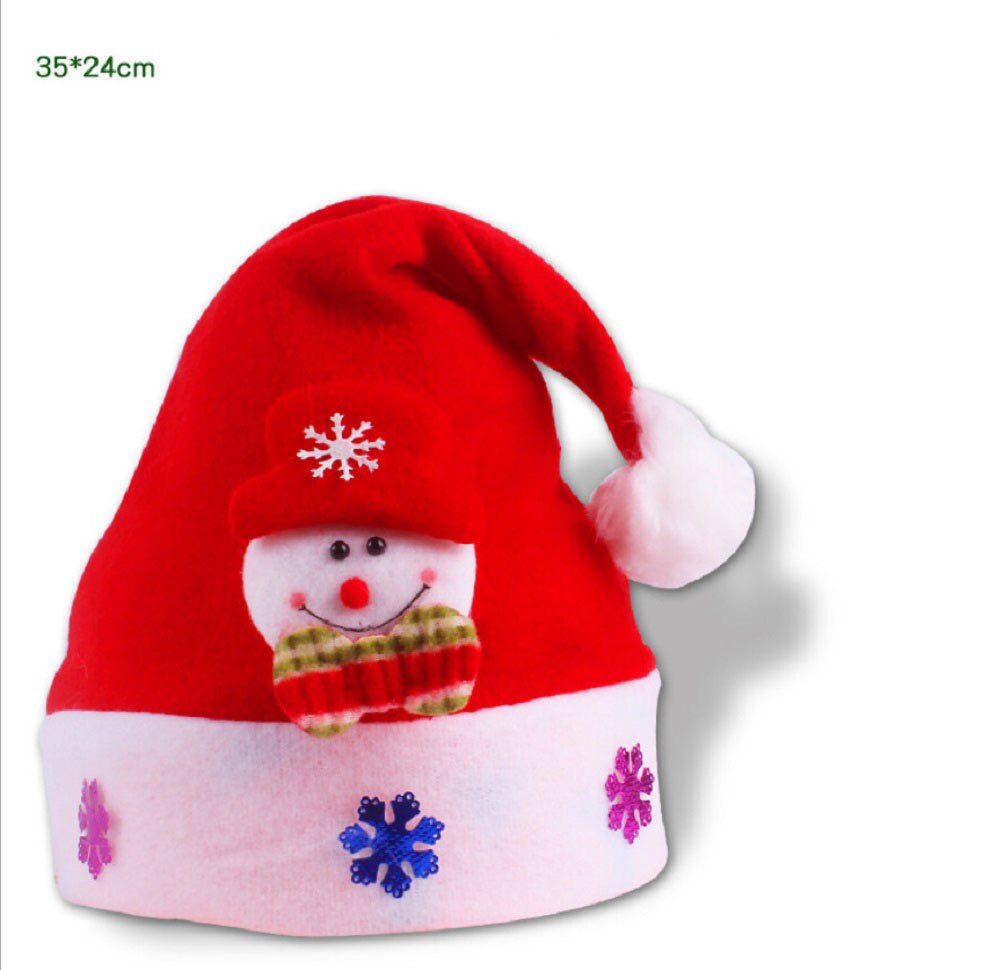 Christmas Hats 9 Types Santa Claus Hat Chrismas Xmas Adults Kids Unisex