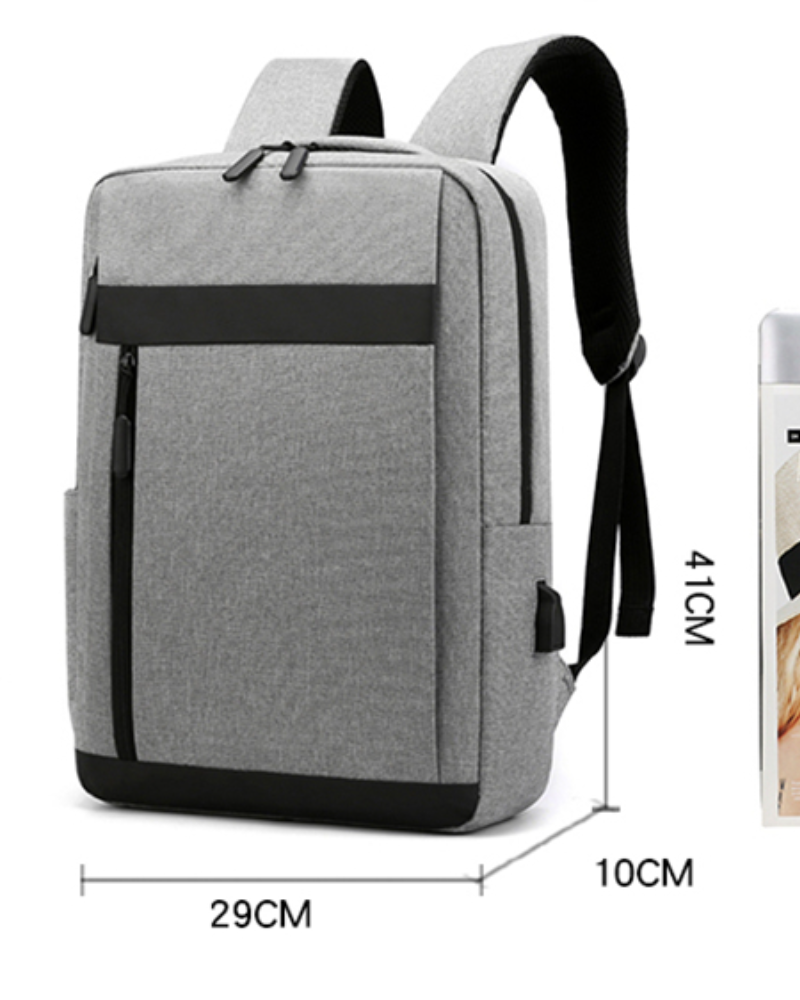 Men's USB Rechargeable Large capacity bale Leisure Travel Multifunctional Backpack Waterproof Men's Business Laptop Classic bags