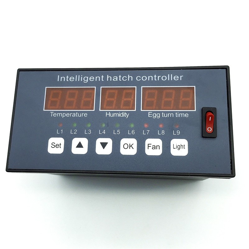 Sistema de Control de incubadora de huevos multifunción, controlador de incubadora, Sensor automático de temperatura y humedad, XM-16, 1 ud.
