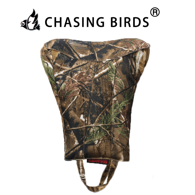 CHASING BIRDS Camouflage Photography Bean Bag Wildlife Bird Watching For Hunting Animal Photo Shooting Camera Bean Bags (empty): light green
