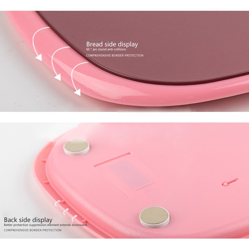 Wireless Smart Body Fat Scale Electronic Human Body Weight Scale LED Display Household Night View Large Screen USB Caliper Fat