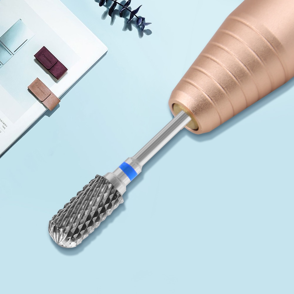 Hårdmetal keramisk neglebor sæt fræser til manicure maskine fræser til metal fræser sømværktøj
