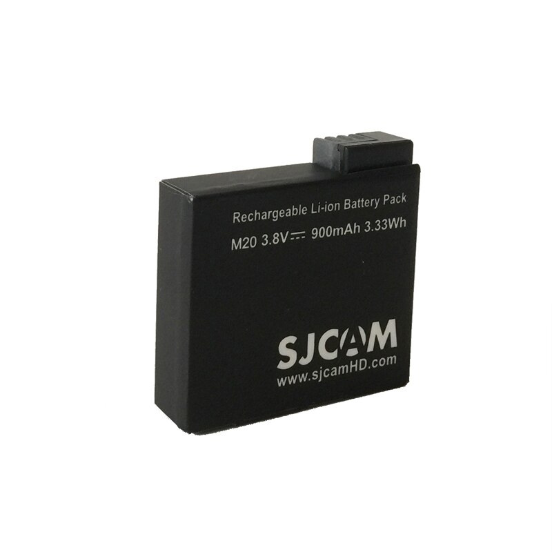 Originele SJCAM M20 2 stks Oplaadbare Li-Ion Batterijen + Dual battery Charger Voor SJ CAM M20 Sport Actie Camera Accessoires