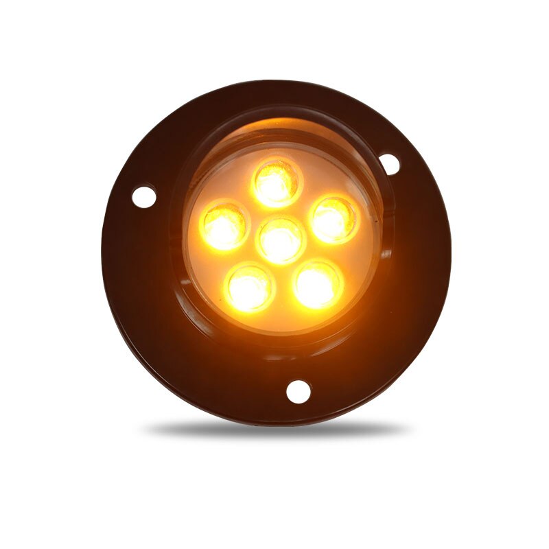 DC12V 50MM factory price amber LED pixel cluster for arrow boards traffic light parts