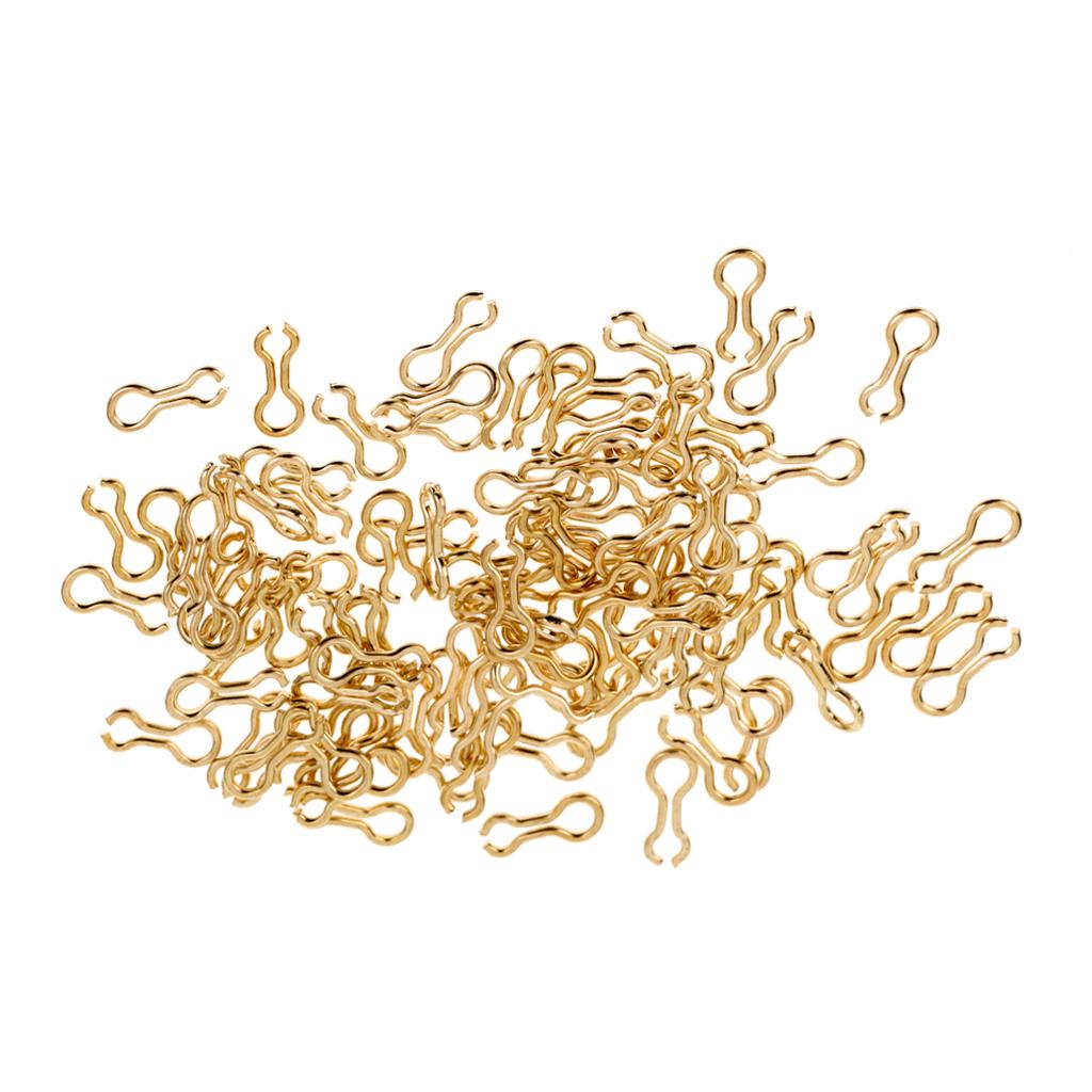 100pcs Brass Sinker Eyes - Eyelets Weight Mold Fishing Tackle S/M/L for Fishing Lovers