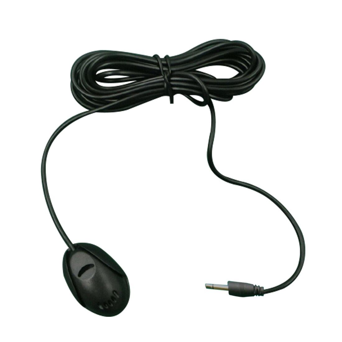 Marsnaska ulkoinen mini 3.5mm langallinen automikrofoni mikrofoni autoon dvd radio stereosoitin keskusyksiköt 1m kaapelia musta