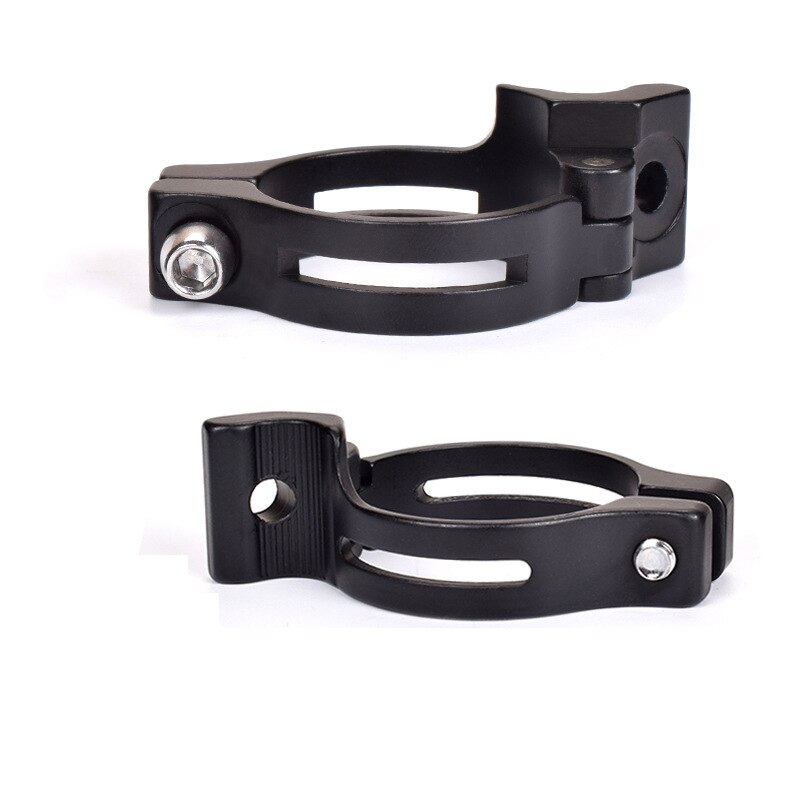 MTB Bicycle Switch Clamp Converter Switch Straight Lock Clamp Post 34.9/31.8mm Bike Front Derailleur Clip Ring