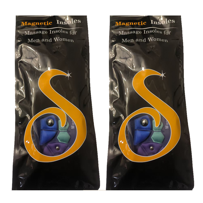 Magnetische Therapie Massage Einlegesohlen Fuß Akupressur Verbesserte Magnetische Einlegesohle Punkt Therapie Füße Körper Detox Einsatz Orthopädische Pads: Armee Grün / 0