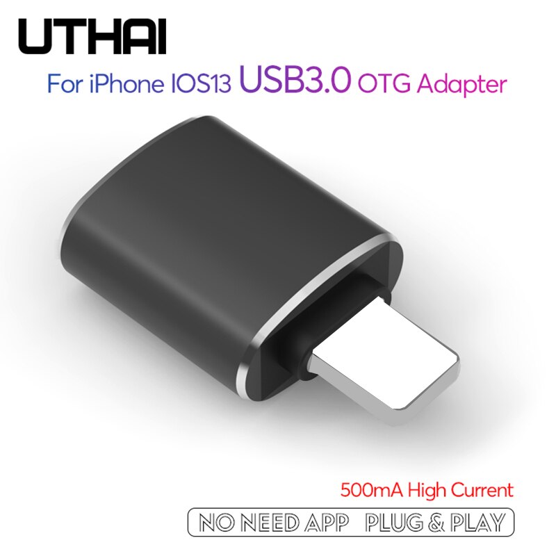 UTHAI C11 Lightning Card Reader SD TF USB C to MicroUSB Multi Card readers 4in1 Type-C Flash Drive For Iphone 7 8 11 X XR MAX