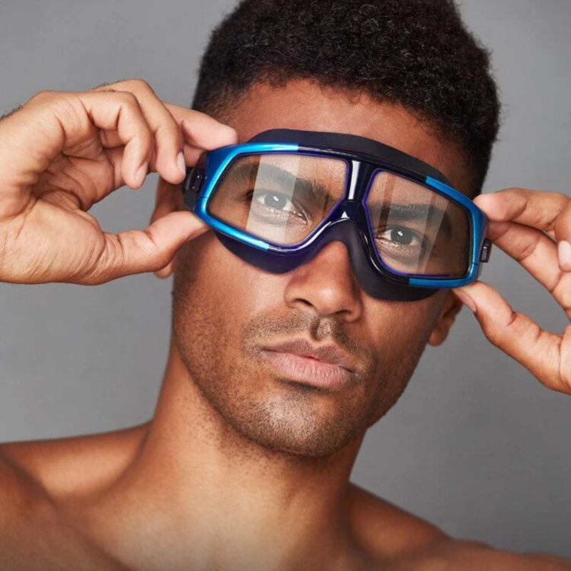 Zwemmen Bijziendheid Bril Professionele Zwemmen Bril Anti Fog Uv Bescherming Geen Lekkende Voor Volwassen Mannen Vrouwen Bijziendheid Bril Set