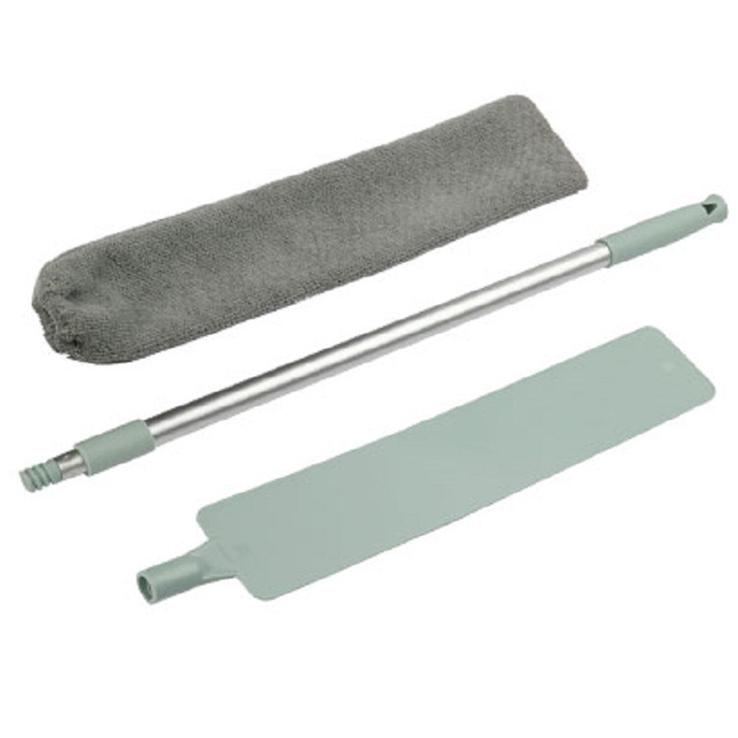 Microfiber Dust Brush Washable Microfiber Duster with Extension Pole Handle Mop Bendable Extendable Duster Wet or Dry:  Type 1