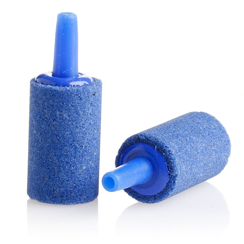 10pcs Cylinder Aquarium Bubble Air Stone Fish Tank Aeration Aerator Diffuser: Default Title