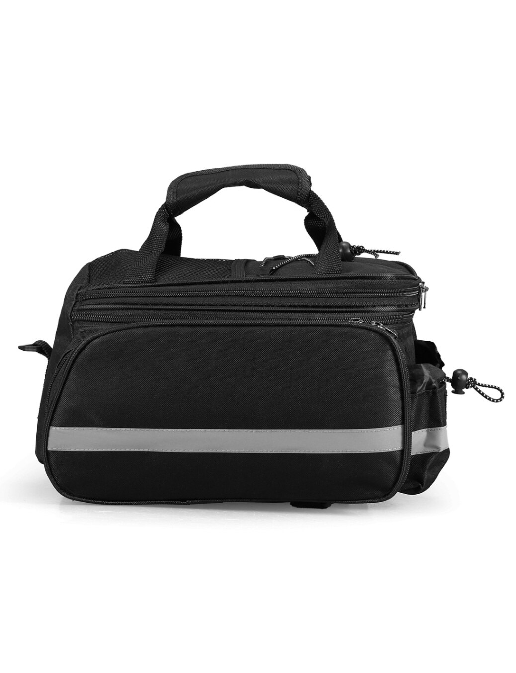 Lixada Fiets Rear Seat Bag 13L Waterdicht Cycling Bike Rack Seat Bag Reartrunk Fietstas Achterbank Tas Handtas Schoudertassen: Black2