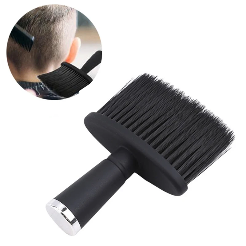 doux cou visage Duster brosses barbier cheveux propre brosse à cheveux barbe brosse Salon de coupe coiffure outils de coiffure