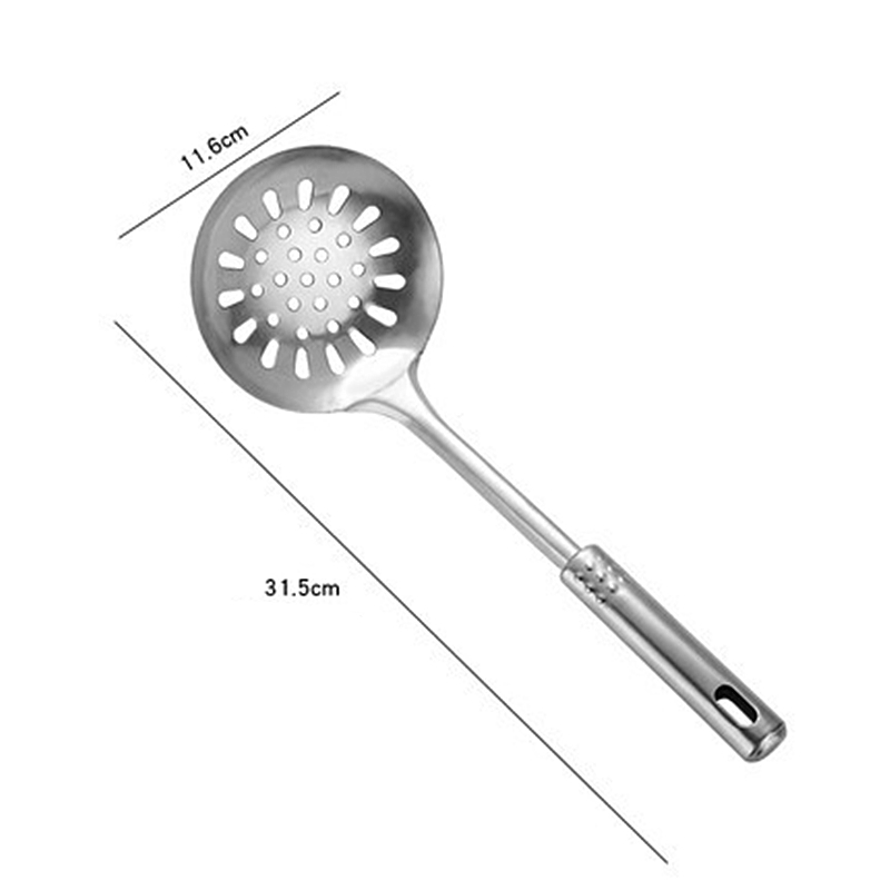 Roestvrij Staal Kookgerei Set Spatel Schop Vergiet Potten Rijst Soep Lepel Keukengerei Accessoires Keukengerei Kookgerei: Donker Kaki