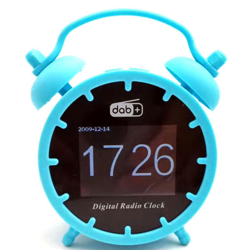 Mini Dab/Dab + Radio Draagbare Fm Radio Ontvanger Bluetooth Muziekspeler Ondersteuning Tf-kaart Met Kleurrijke Lcd-scherm wekker Func