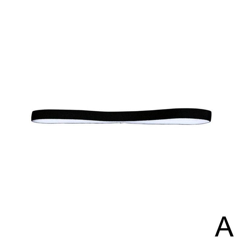 Sport Hairband Running Band Sweat Anti-slip Elastic For Women badminton Sweatband Men Bands Biking Headbands Hair Grip C1E9: A