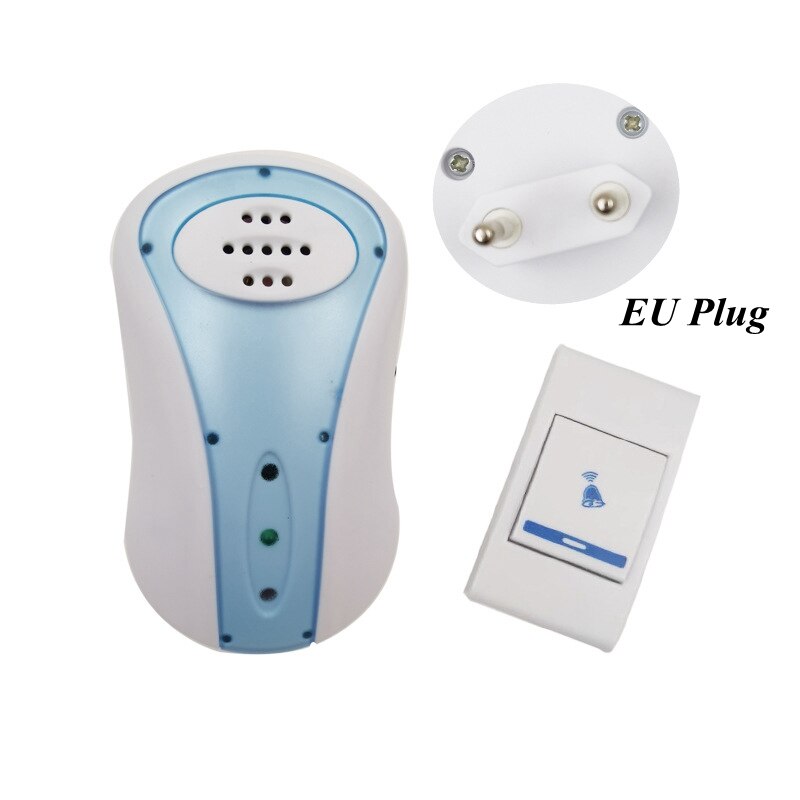 Wireless Chime Gate Alarm Doorbell Long Range Remote Security Intercom Doorbell Wireless Home Doorbell For Home Office Control