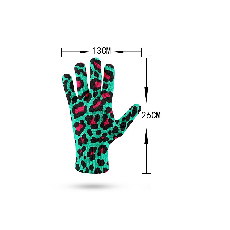 Neue 3d Wirbel Bunte Warme Handschuhe Frauen berühren Bildschirm Handschuh Winter Künstliche Wolle Fäustlinge Weibliche Weihnachten Handschuh