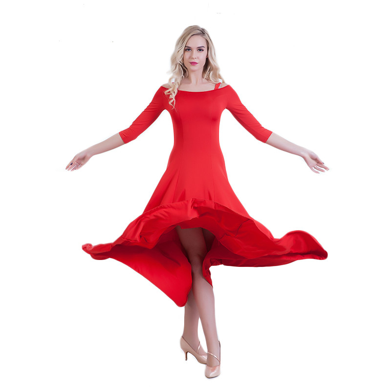 Robe de danse de salon de danse moderne femmes robe de danse de salon Standard pour la valse/tango/foxtrot Performance robe de compétition