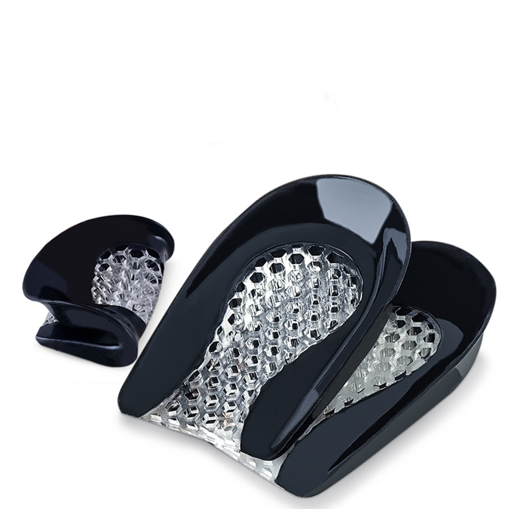 Silikongel-Fersen polster zur Stoß dämpfung Planta rfasziitis Schmerz linderung Fußpflege einsatz Einlegesohle Höer erhöHenne Tasse-Kissen polster