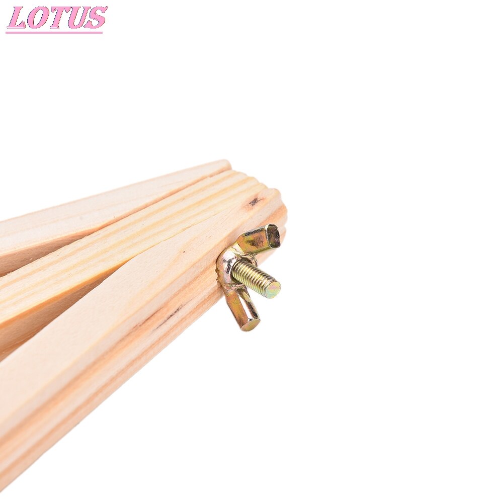 1Pcs Hout Kunstenaar Schildersezel Bruiloft Nummer Plaats Naam Card Stand Display Houder Frame Leuke Desk Decor Diy Levert 18*24Cm