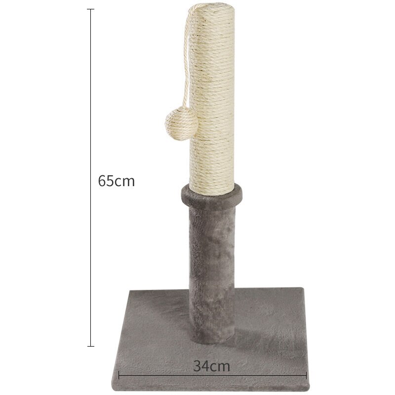 Sisal Cat Scratcher Cat Scratching Post Claw Sharpener Wearable Won&#39;t Fall Cat Climbing Shelf Funny Cat Toys Cat Climbing Frame: Option 1